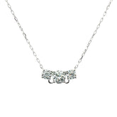 Three Stone Lab Grown Diamond Pendant